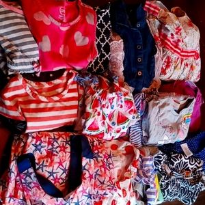 Lot of Girls 4T Toddler dresses